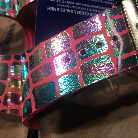 NWT Birkenstock gator gleam Raspberry - Picture 2 of 8